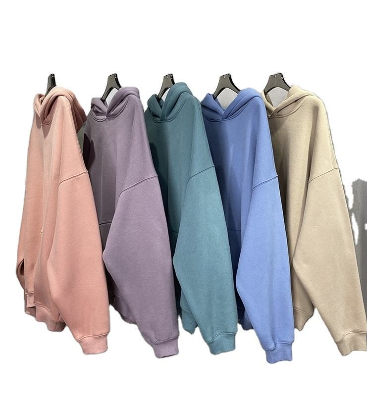 High Quality HeavyWeight Custom LOGO 420G Oversized Puff Printing American Streetwear Men's Hoodies&Sweatshirts